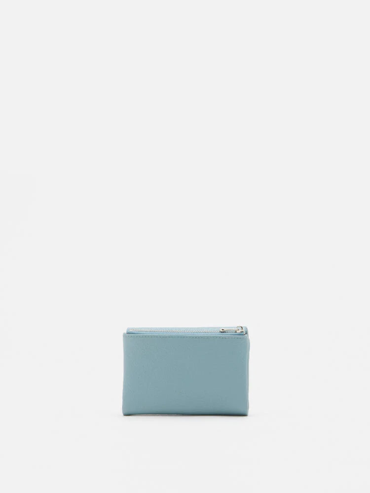 PAZZION, Paula Mini Leather Pouch, Blue