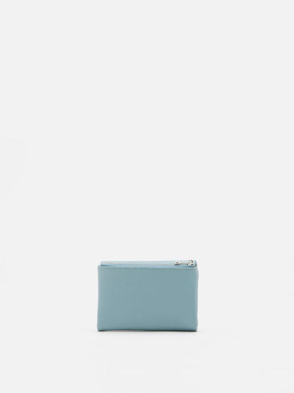 PAZZION, Paula Mini Leather Pouch, Blue