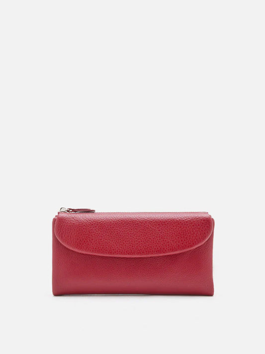 PAZZION, Pauline Leather Pouch, Red