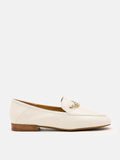 PAZZION, Pearlyn Chained Loafers, Beige