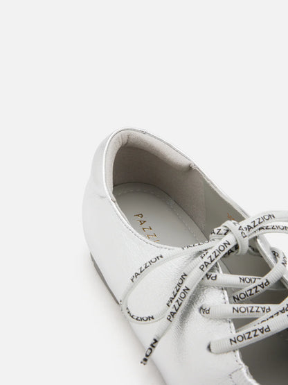 Pernille 金屬色系帶平底鞋