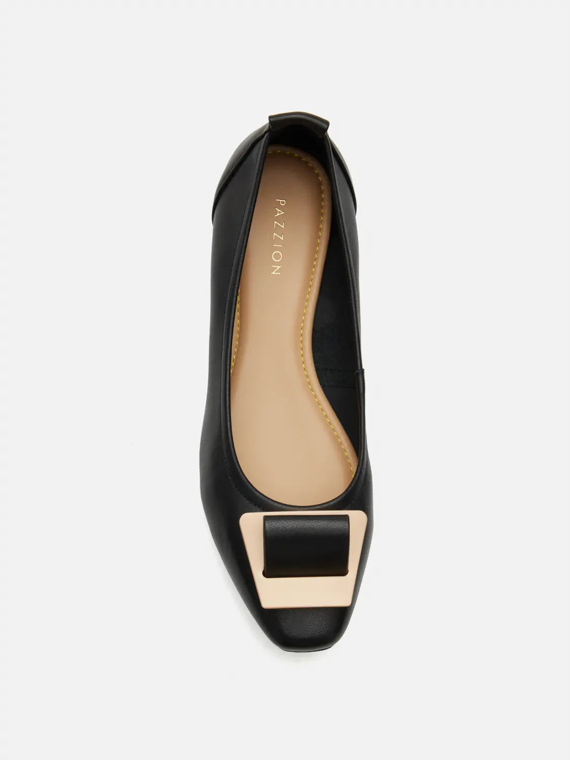 PAZZION, Rahma Ornament Flats, Black