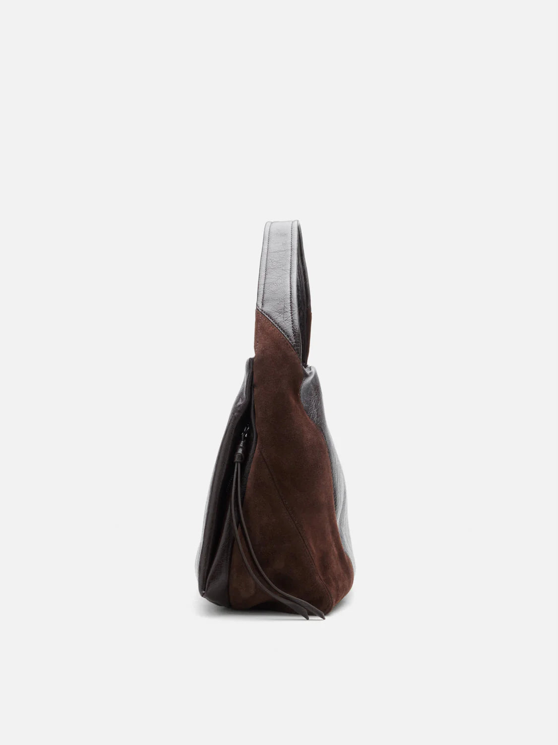 PAZZION, Rosamund Shoulder Bag, Brown