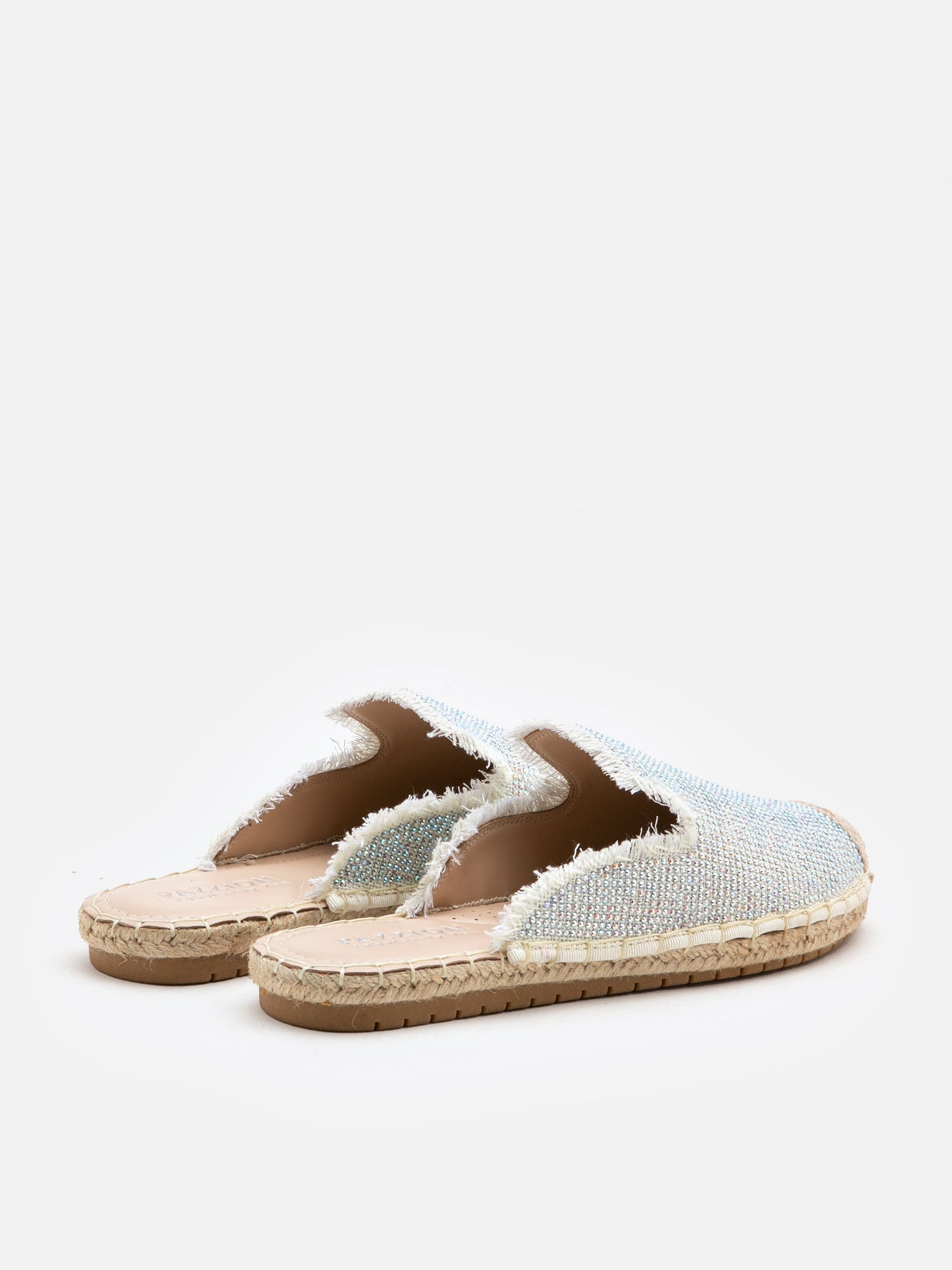 PAZZION, Saline Espadrille Mules, Beige