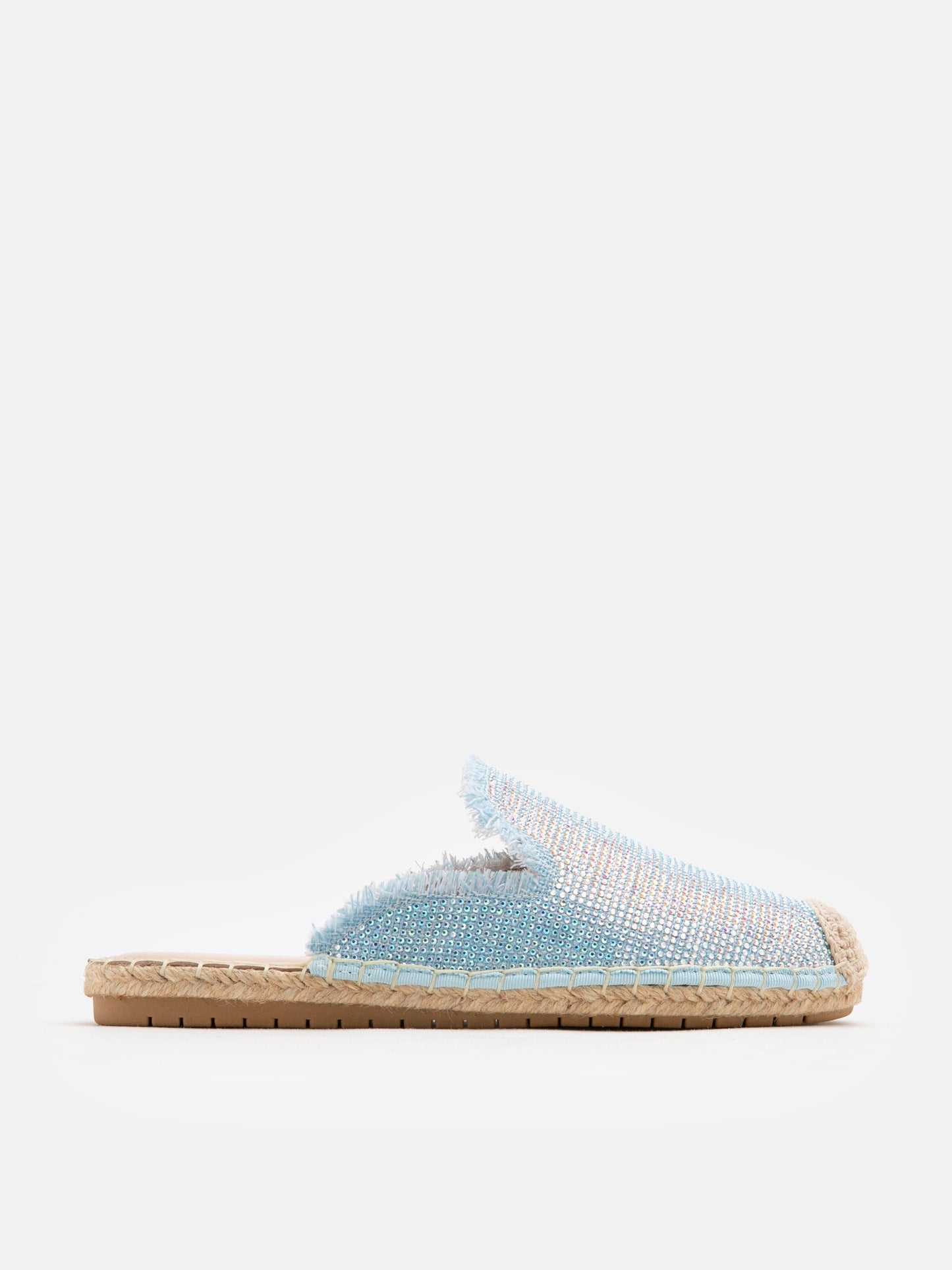 PAZZION, Saline Espadrille Mules, Blue