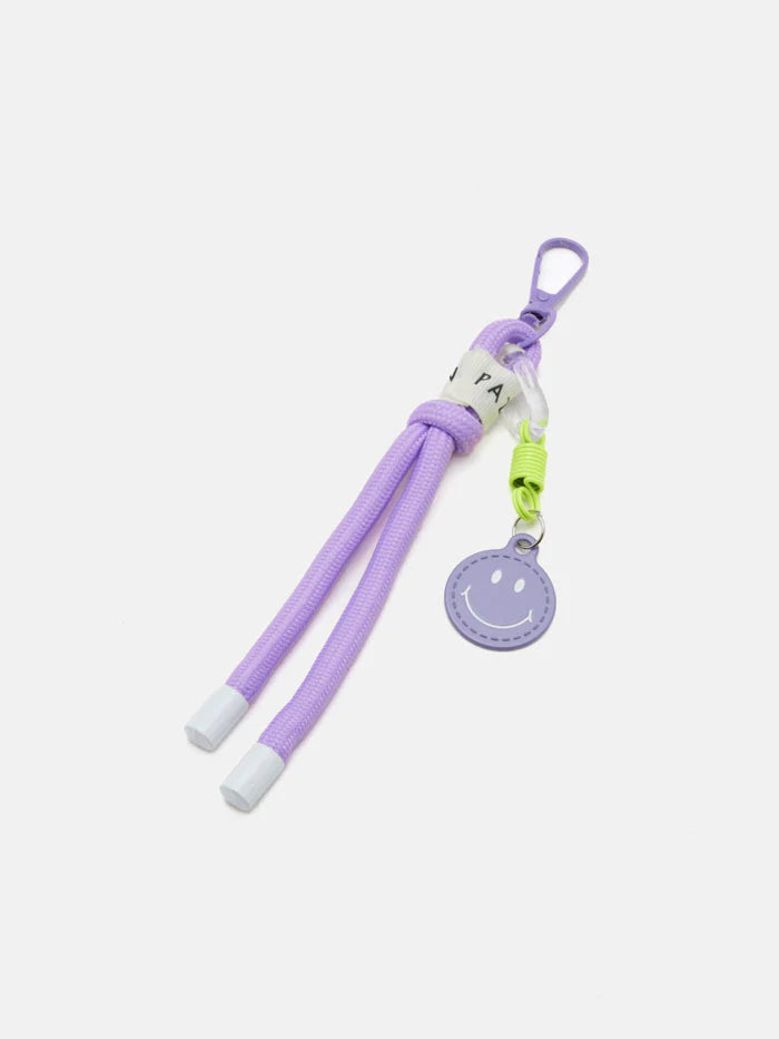 PAZZION, Smiley Brianne Keychain, Purple