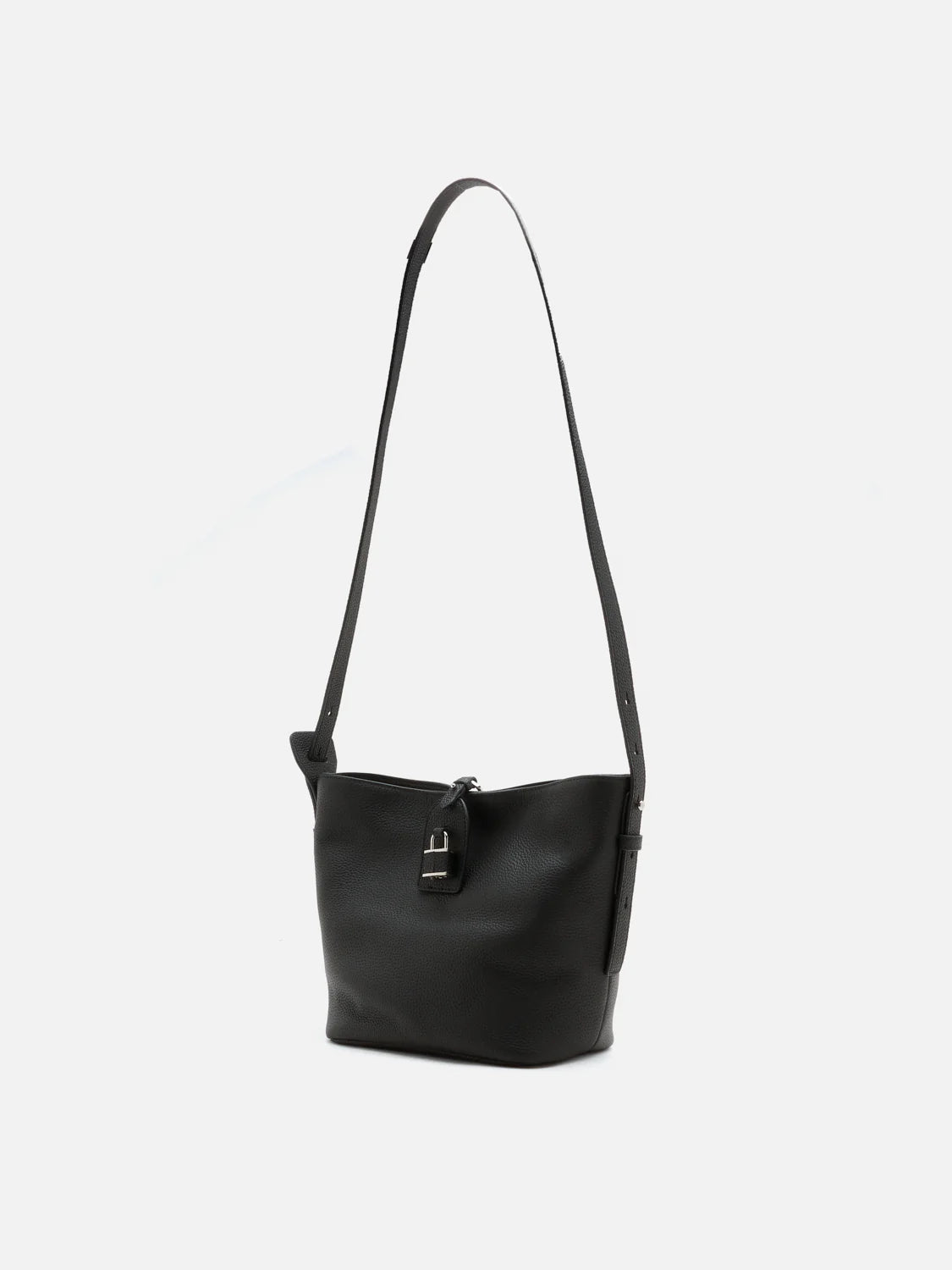 Tate 扣飾牛皮手袋