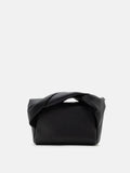 PAZZION, Trista Pleated Chained Bag, Black