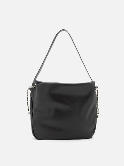 PAZZION, Yoko Shoulder Bag, Black