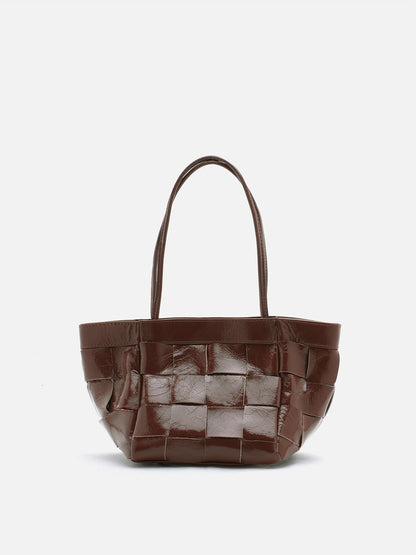 PAZZION, Ziva Woven Bag, Brown